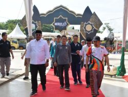 Pj Gubernur Safrizal Pantau Persiapan Maulid Raya Pemerintah Aceh di Taman Ratu Safiatuddin