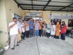 Keuchiik Gampong Lampulo Terima Kunjungan Rombongan dari Gampong Alue Beurawe Kota Langsa