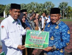 Pemkab Aceh Besar Gelar Apel Gabungan Peringatan HKN ke-60
