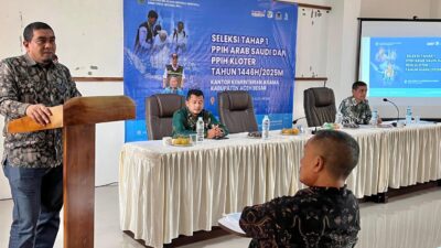 Buka Seleksi Petugas Haji Tahap 1, Ini Pesan Kakankemenag Aceh Besar