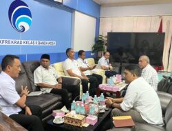 KPI Aceh Audiensi ke Balmon dan Diskominsa Aceh