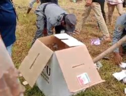 Mengamuk di TPS, Timses Paslon Walikota dan Wakil Walikota Lhokseumawe Diamankan