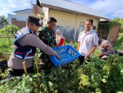 Polsek Ulee Lheue Launching Gugus Tugas Polri Dukung Ketahanan Pangan