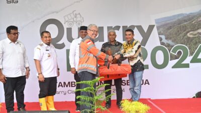SBA Reklamasi Area Bekas Tambang dan Lepas Ribuan Ikan Kakap Putih di Krueng Raba