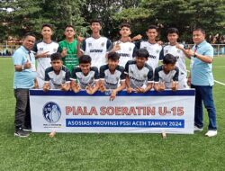 Bungkam PSBL, Peusangan Raya Segel Tiket Semifinal Piala Soeratin U-15 Zona Aceh