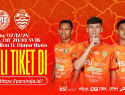 Jamu PSKC Cimahi, Persiraja Jual Tiket Mulai Harga Rp30 Ribu Secara Online