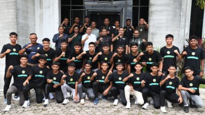 Dilepas Pj Bupati Iswanto, Tim PSAB Aceh Besar Bertolak ke Piala Soeratin U-17 Nasional di Solo