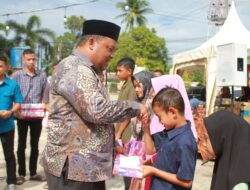 Sekda Sulaimi Hadiri Maulid Akbar di Masjid Besar Baitul Makmur Sibreh