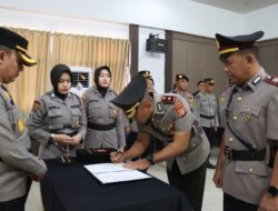 Tiga Pejabat Utama Polresta Banda Aceh Diserahterimakan