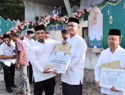 Masjid Besar Babussalam Gampong Meunasah Baet Juara Lomba Pengelolaan Masjid se-Aceh Besar