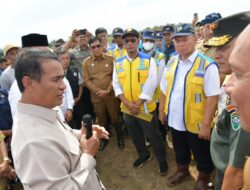 Plt Sekda Aceh Dampingi Menteri Pertanian Kunjungan Kerja di Aceh Utara