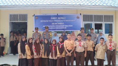 Waka Polres Nagan Raya Gelar Program “Jumat Bergizi” Beyond Trust Presisi TW IV Tahun 2024