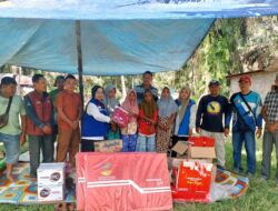 Dinsos Nagan Raya Salurkan Bantuan Masa Panik kepada Korban Kebakaran di Gunong Pungki