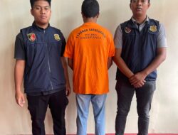 Satreskrim Polres Nagan Raya Serahkan Tersangka dan Barang Bukti Kasus COD ke Jaksa