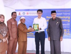 Pemkab Nagan Raya Apresiasi PT MPG atas Renovasi SDN Suak Puntong