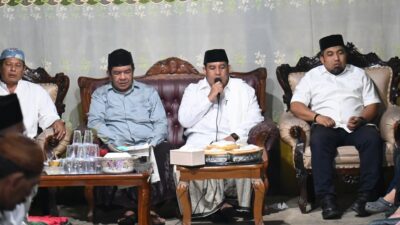 Jamaah Halaqah Bale Beut Meuligoe Takziah dan Doa Bersama untuk Almarhum Abu Madinah