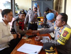 Polresta Banda Aceh Tarik dan Gudangkan 49 Pucuk Senjata Api dari Personel