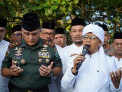 Peringatan 20 Tahun Tsunami, Pangdam IM Ziarah ke Kuburan Massal Ulee Lheue