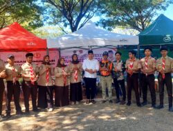 Anggota DPRA Arief Fadillah Apresiasi dan Semangati Anggota Pramuka Tugas di Pelabuhan Ulee Lheue