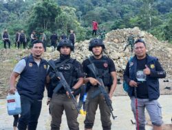 Ditreskrimsus Polda Aceh Tertibkan Tambang Emas Ilegal di Pidie