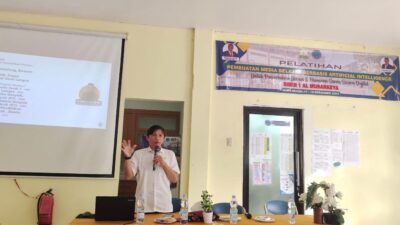 SMKN 1 Al Mubarkeya Gelar Pelatihan Pembuatan Media Pembelajaran Berbasis AI dan Pengembangan Softskill
