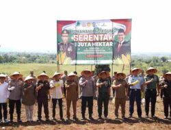 Wakili Pangdam, Kasdam IM Hadiri Penanaman 1 juta Hektar Jagung di Aceh Besar