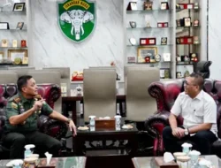 Jelang Peresmian Memorial Living Park, Pangdam IM Terima Audiensi Staf Khusus Menteri HAM