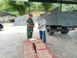 Pangdam Iskandar Muda Bantu 5.500 Dus Keramik untuk Mushalla dan Meunasah di Aceh