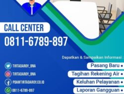 Perumdam Tirta Daroy Buka Layanan Call Center melalui WhatsApp dan Media Sosial