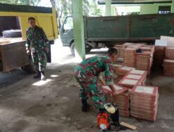 Danrem 012/TU : Bantuan Keramik Wujud Kepedulian Pangdam IM terhadap Fasilitas Ibadah