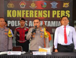 Polres Aceh Tamiang Amankan Narkotika Jenis Kokain Seberat Dua Kilogram