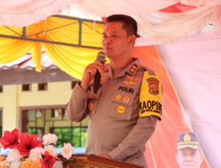 Dukung Asta Cita Presiden RI, Kapolres Aceh Barat Launching Kampung Bebas Narkoba