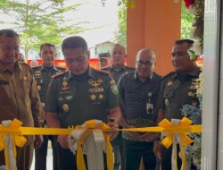 Danrem 012/TU Resmikan Gedung Baru Rumah Sakit TK IV IM 07.02/Mbo