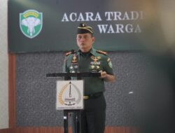 Korem 012/TU Gelar Tradisi Penerimaan dan Pelepasan Personel Baru dan Pindah Satuan