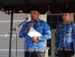 Pimpin Apel Gabungan, Plt Sekda Bahrul Jamil: Mari Kerja Keras dan Kerja Ikhlas