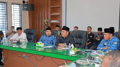Bupati Terpilih Syech Muharram Berbaur Akrab dengan Seluruh OPD Aceh Besar