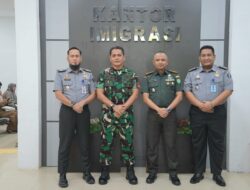 Danrem 012/TU : Sinergi TNI dan Imigrasi Penting untuk Keamanan Wilayah