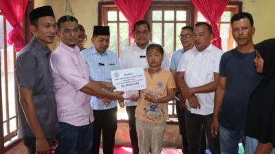Bocah Penderita Bocor Ginjal Asal Babah Krueng Bandar Dua Terima Donasi Rp 20 Juta