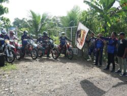 Wakil Ketua DPRK Aceh Besar Angkat Bendera Start Aceh Dirt Bike Reunion Adventure Nusantara 