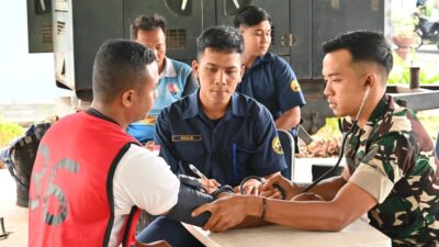 Casis Tamtama Gelombang I Tahun 2025 Jalani Tes Kesamaptaan di Lanud MUS