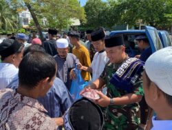 Danlanudal Sabang Gelar Kegiatan Jumat Berkah di Masjid Al-Ijtihad