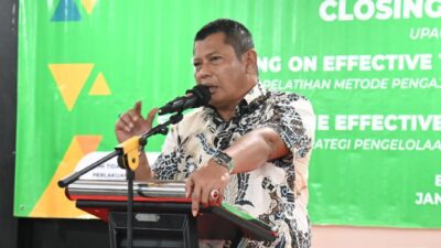 Kadisdikbud Aceh Besar Tutup Pelatihan Metode Pengajaran dan Pembelajaran