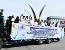 Semarak Tarhib Ramadhan 1446 H, Wakil Wali Kota Pawai Keliling Kota