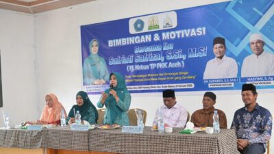 Pj Ketua TP PKK Safriati Ajak Santri Disiplin dan Jangan Berhenti Berbuat Baik