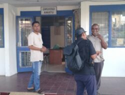 Diduga Kurang Waras, Pria Ber-KTP Batam Pecahkan Kaca Dinas Sosial Lhokseumawe