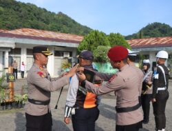 Polres Aceh Selatan Gelar Apel Pasukan Operasi Keselamatan Seulawah 2025