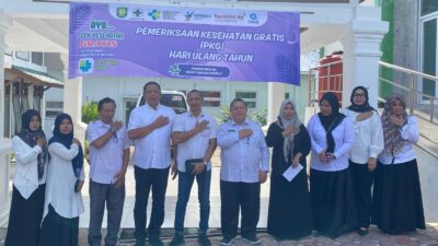 Dinkes dan KB Kota Sabang Gelar Pemeriksaan Kesehatan Gratis