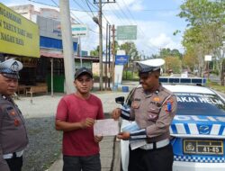 Operasi Keselamatan Seulawah tahun 2025, Satlantas Polres Nagan Raya Tingkatkan Pengaturan Lalu Lintas