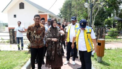 Kunjungi Bendung Karet dan WTP, Illiza Ingin Pastikan Pelayanan Air Bersih Berjalan Lancar
