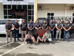 Polres Aceh Selatan Serahkan Empat Tersangka dan BB Kasus Penyeludupan Orang Asing ke Kejari